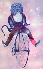 Leisurely Lesula by Black Eyed Jack